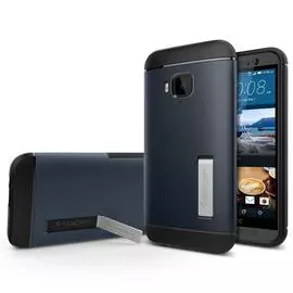 Чехол-накладка Spigen Slim Armor для HTC One M9 (Gunmetal) (SGP11386)