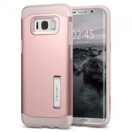 Чехол-накладка Spigen Slim Armor для Samsung Galaxy S8 (розовое золото) SGP 565CS21434