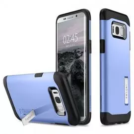 Чехол-накладка Spigen Slim Armor для Samsung Galaxy S8+ (голубой) SGP 571CS21125