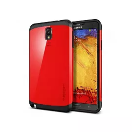 Чехол-накладка Spigen Slim Armor SGP10461 для Samsung Galaxy Note 3 резина/пластик (красный)