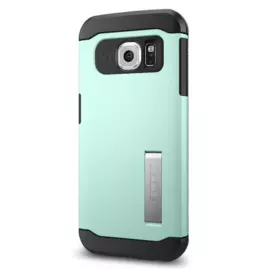 Чехол-накладка Spigen Slim Armor SGP11328 для Samsung Galaxy S6 резина, пластик (Mint)