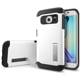Чехол-накладка Spigen Slim Armor SGP11424 для Samsung Galaxy S6 Edge (Shimmery White)