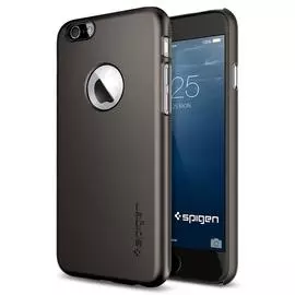 Чехол-накладка Spigen Thin Fit A для Apple iPhone 6/6S пластиковый (Gunmetal) SGP10944