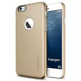 Чехол-накладка Spigen Thin Fit A для Apple iPhone 6/6S пластиковый (Champagne Gold) SGP10943