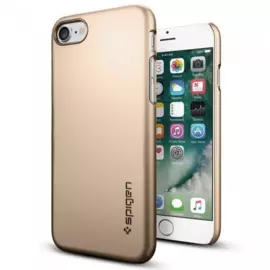 Чехол-накладка Spigen Thin Fit для Apple iPhone 7/8 пластик Champagne Gold (SGP 042CS20732)