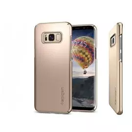 Чехол-накладка Spigen Thin Fit для Samsung Galaxy S8 (золотой) SGP 565CS21622