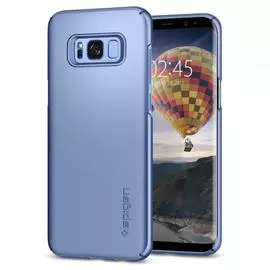 Чехол-накладка Spigen Thin Fit для Samsung Galaxy S8 пластик (Голубой) (SGP 565CS21625)
