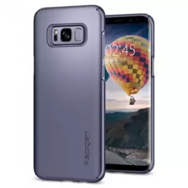 Чехол-накладка Spigen Thin Fit для Samsung Galaxy S8+ (серая орхидея) SGP 571CS21675