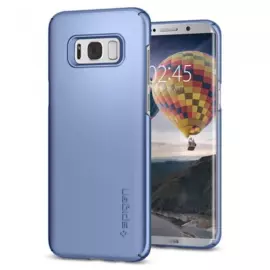 Чехол-накладка Spigen Thin Fit для Samsung Galaxy S8+ (Голубой) SGP 571CS21677