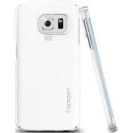 Чехол-накладка Spigen Thin Fit SGP11563 для Galaxy S6 Edge (Shimmery White)