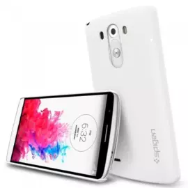 Чехол-накладка Spigen Ultra Fit для LG G3 / G3 Dual / D855 / D858 пластиковый (White) SGP10860