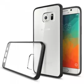 Чехол-накладка Spigen Ultra Hybrid для Samsung Galaxy S6 Edge Plus (SGP11715) (Black)