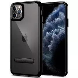 Чехол-накладка Spigen Ultra Hybrid S для Apple iPhone 11 Pro Max (Черный) SGP 075CS27138