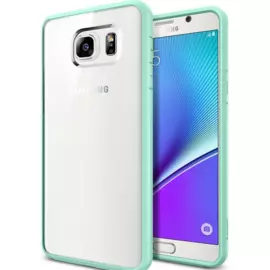 Чехол-накладка Spigen Ultra Hybrid SGP11685 для Samsung Galaxy Note 5 пластик силикон (мятный)