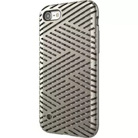 Чехол-накладка Stil Kaiser II для Apple iPhone 7/8 силиконовый (серебристый)