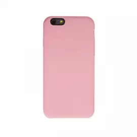 Чехол-накладка ультратонкий 0.3mm для Apple iPhone 6/6S силиконовый матовый (персиковый)