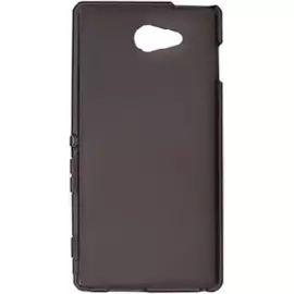Чехол-накладка X-Level 0,76mm для Sony Xperia M2 силиконовый матовый (прозрачно-белый)