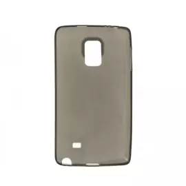 Чехол-накладка X-Level 0,76mm для Samsung Galaxy Note Edge SM-N915 силиконовый (прозрачно-черный)