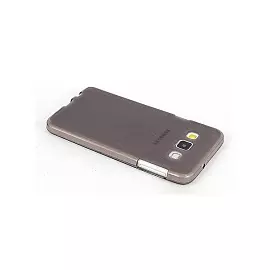 Чехол-накладка X-Level 0,76mm для Samsung Galaxy A3 SM-A300 силиконовый матовый (прозрачно-черный)