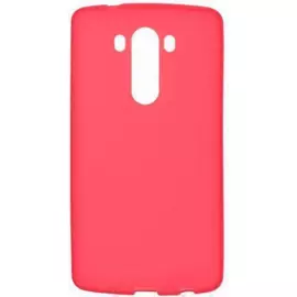 Чехол-накладка X-Level Guardian Series для LG G3s (D724 / D722) силиконовый (прозрачно-розовый)