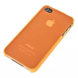 Чехол-накладка Xinbo 0.8mm для Apple iPhone 4/4S пластиковый (коричневый)