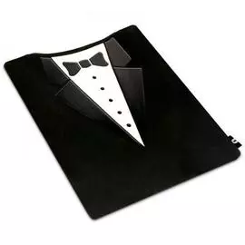 Чехол-папка Luckies Smart Tablet для планшета универсальный (текстиль) в виде фрака (черный)