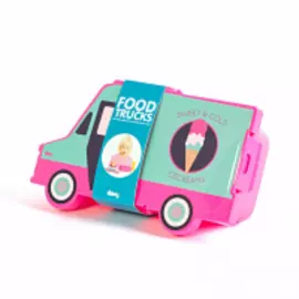 Doiy Ланч-бокс Food truck Sweet полипропилен розовый