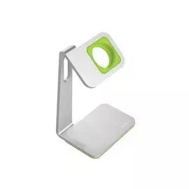 Док-станция Rock Table Stand для Apple Watch 38mm / Watch 42mm (Silver/Green)
