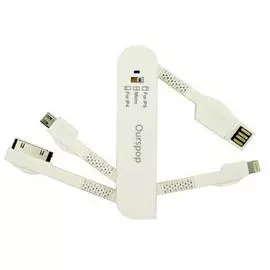 Get 4-in-1 sync multiple Charger Cables for IPhone white