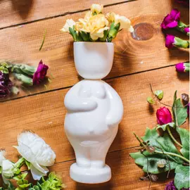 Экочеловеки Набор для выращивания Eco мама керамика 14,8x8 см белый