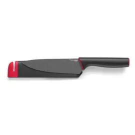 Joseph Joseph Шеф-нож в чехле со встроенной ножеточкой Slice&amp;Sharpen 6" сталь, полипропилен черный
