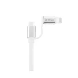Кабель Devia Gracious USB Lightning to Type-C 150 см Grey (001963)