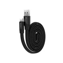 Кабель Devia Ring Y1 Flexible cable USB/Type-C 0,8 m (Black) (998622)