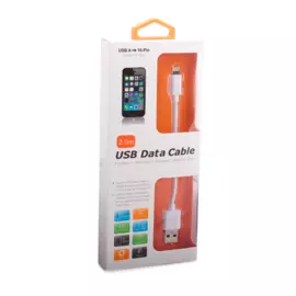 Кабель Henca (USB) на (Ligthning) 100см (белый)