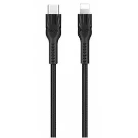 Кабель Hoco U31 (USB) на (Lightning) 100см (черный)