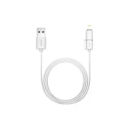 Кабель Romoss RoLink Hybrid (Lightning) на (micro USB) 100см (белый)