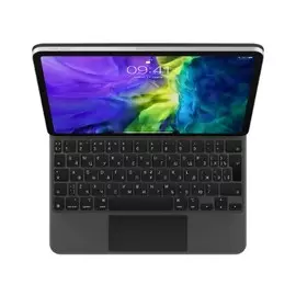 Клавиатура Apple Magic Keyboard with Trackpad для iPad Pro 11 (2th generation) русская (нейлон с подставкой) (черный) (MXQT2RS/A)