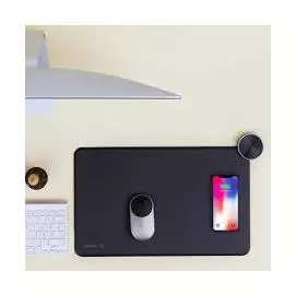 Коврик для мыши с беспроводной зарядкой Xiaomi (Mi) Smart Qi Wireles Carging Mouse Pad MWSP01 (Black)