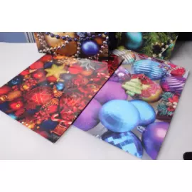 Пакет подарочный ламинированный "Новый год" (32х45х11)