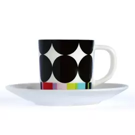 Paperproducts Design Чашка для эспрессо с блюдцем Scoop 75 мл фарфор