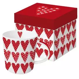 Paperproducts Design (Кружка в подарочной коробке Lot of Love) 350 мл,фарфор