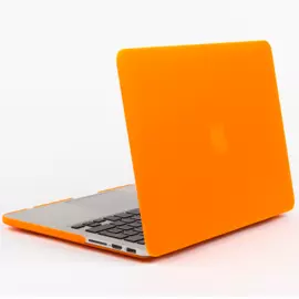 Пластиковый чехол Daav HardShell Satin для Macbook Pro with Retina Display 13" (оранжевый)