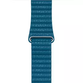 Ремешок Apple для Watch 44mm Leather Loop Large (MTHA2ZM/A) Cape Cod Blue