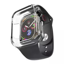 Ремешок Hoco для Apple Watch 42/44mm (WB09) Ice crystal solid силиконовый (черный)