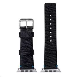 Ремешок кожаный The Core Leather Band для Apple Watch Series 1/2 42mm Stingray (black)