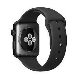 Ремешок силиконовый COTEetCI W3 Sport Band для Apple Watch Series 1/2/3 42mm черный (CS2086-BK)