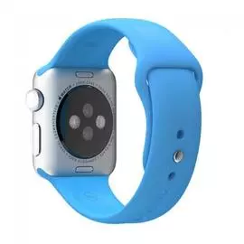 Ремешок силиконовый Rock Sport Band для Apple Watch Series 1/2 38мм (blue)