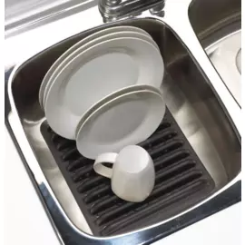 Umbra Сушилка для посуды Sink rack полипропилен серая