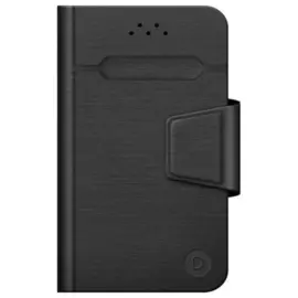 Универсальный чехол Deppa Wallet Fold 3.5-4.3" полиуретан (черный)