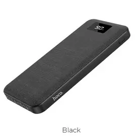 Универсальный внешний аккумулятор Hoco J47 10000 mAh USBx2 2.1A/ Type-C / пластик (черный)